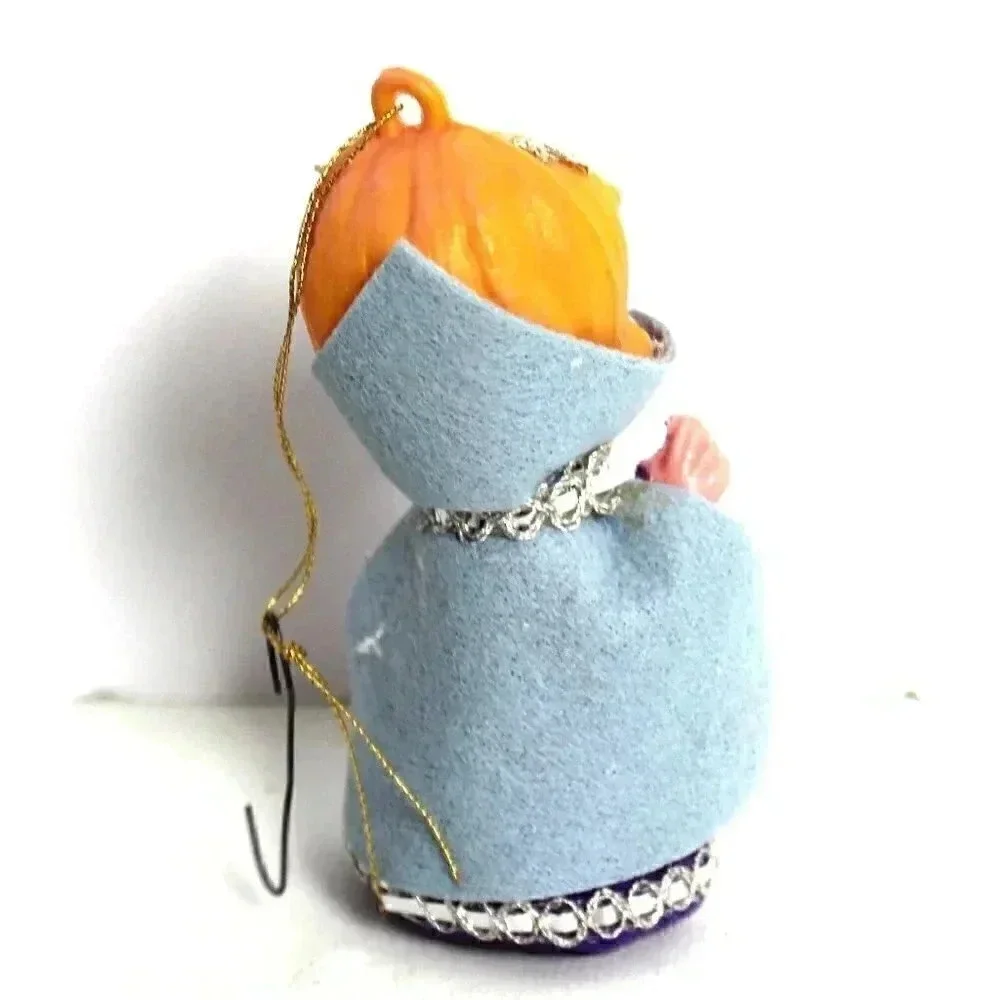 Vintage 1960s Story Time Nursery Rhymes Christmas Tree Ornament Holiday